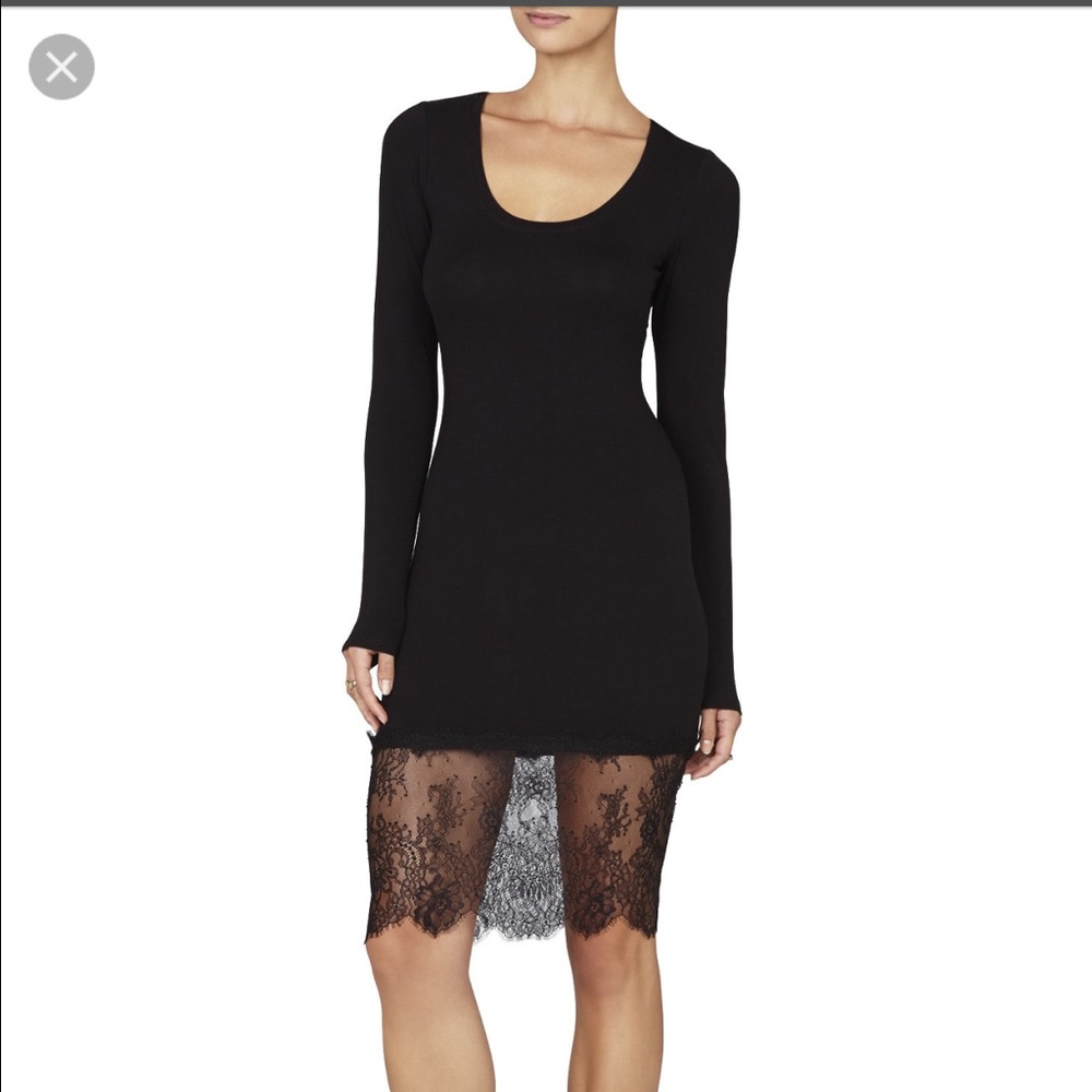 BCBG Black Livi Dress XS NWT